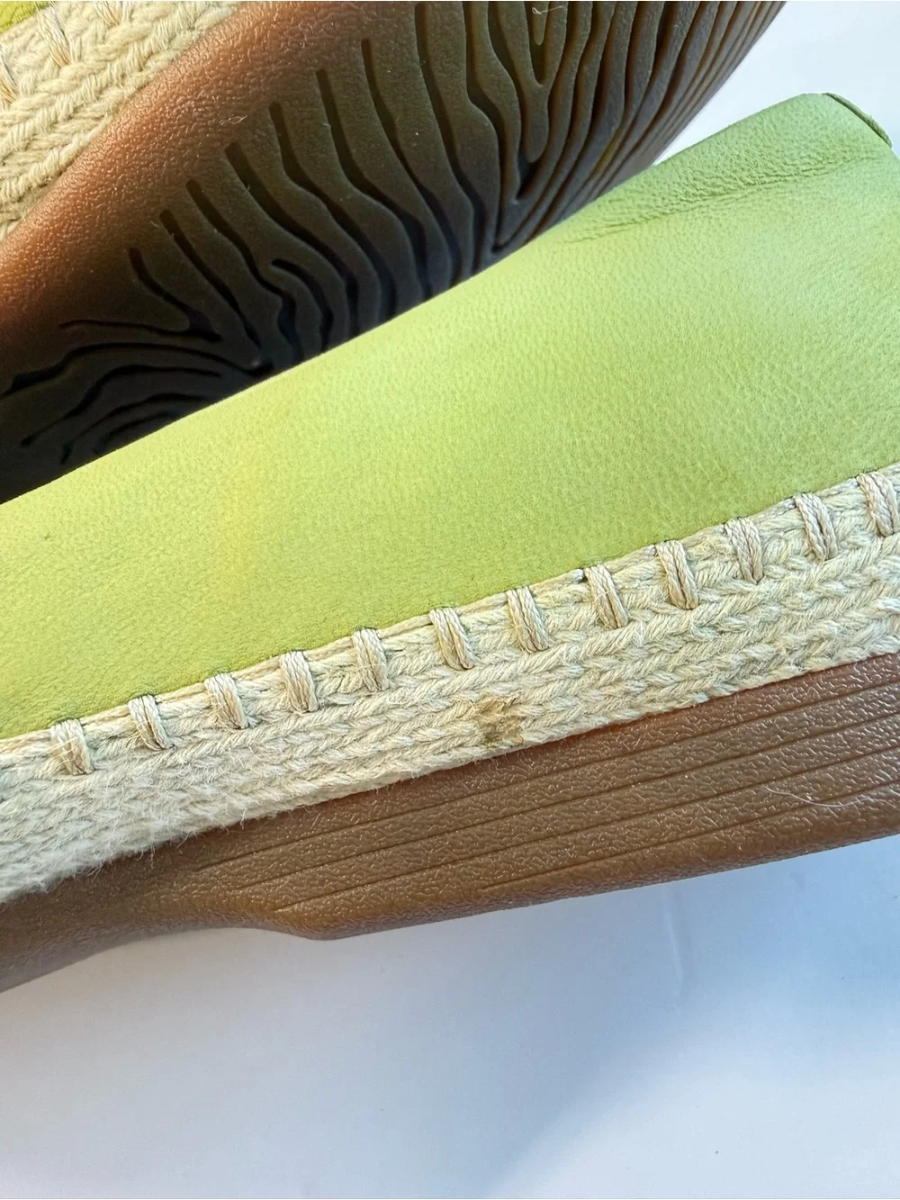 Dansko Lesley Green Nubuck Espadrille Flats Women’s EU 42 Comfort Slip-On